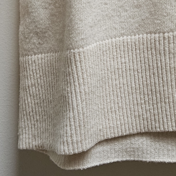 Loft Cream-Colored Eyelet Sweater in Women's Small - Picture 5 of 13